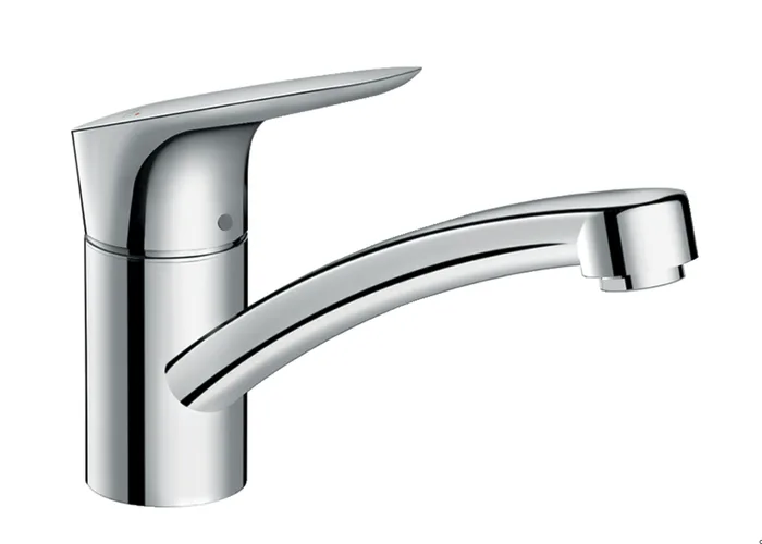 Hansgrohe Logis M31 120 — Mitigeur à bec orientable · Chrome