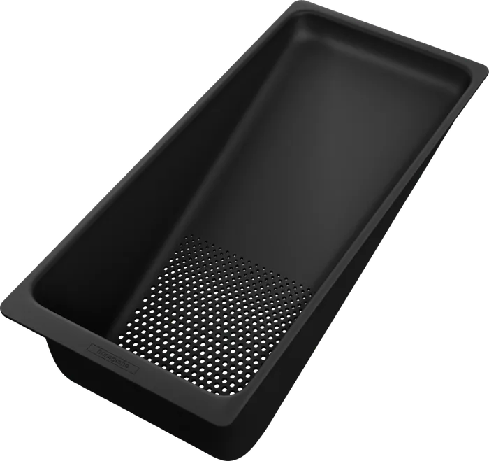 Hansgrohe F14 — Filtre d’évier multifonction · Noir mat