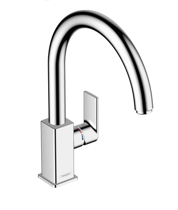 Hansgrohe Vernis Shape — Mitigeur à bec orientable · Chrome