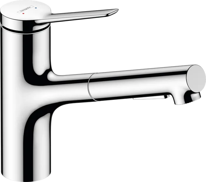 Hansgrohe Zesis M33 150 — Mitigeur à bec extractible · Chrome