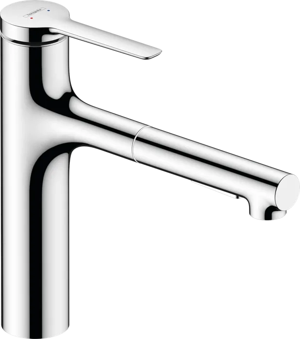 Hansgrohe Zesis M33 160 — Mitigeur à bec extractible · Chrome