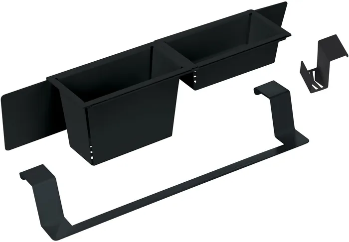 Deante Magnetic — Ensemble d’accessoires d’évier · Noir mat