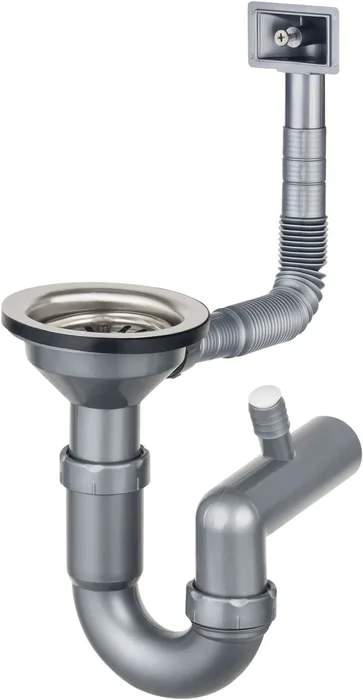 Deante Space Saver — Vidage pour une cuve · Chrome