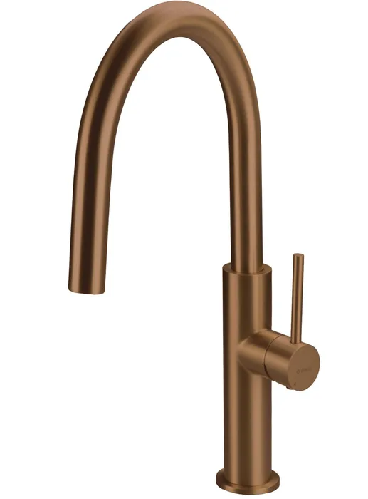 Deante Evora — Mitigeur cuisine · PVD bronze brossé